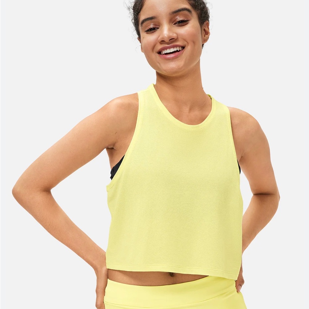 Outdoor Voices fast track mesh tank
